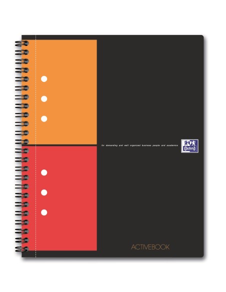 Spiralpad Oxford INT Activebook 001401 A5+ SQUA. 80 SHEETS