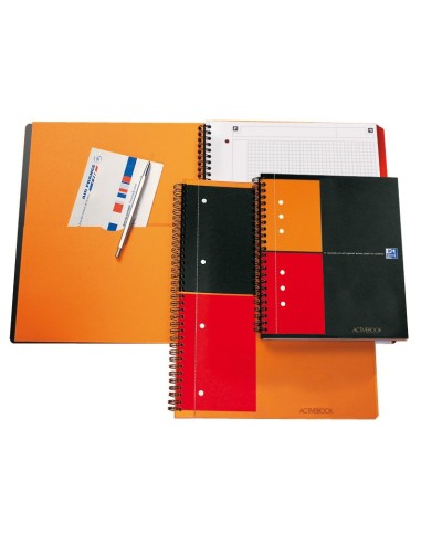 Spiralpad Oxford INT Activebook 001401 A5+ SQUA. 80 SHEETS