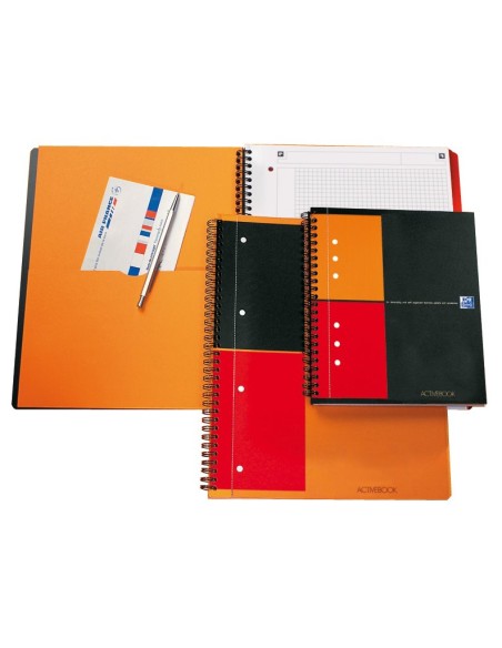 Spiralpad Oxford INT Activebook 001401 A5+ SQUA. 80 SHEETS