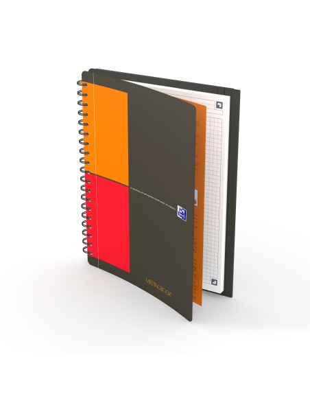 *Spiralpad Oxford Meetingbook B5 SQUA. 80 SHEET