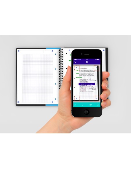 *Spiralpad Oxford Meetingbook B5 SQUA. 80 SHEET