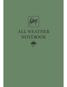 Spiraalplokk College Aquanote 86x124mm/32L, veekindel, 5x5ruut, spiraal ülal