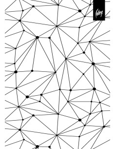 Spiraalplokk College BW A4/80l, 5x5 ruut, PP kaan, erinevad pildid