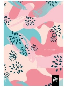 Spiral pad College CL A7/80 sheets, 5x5 squares, PP covers with imprint 2