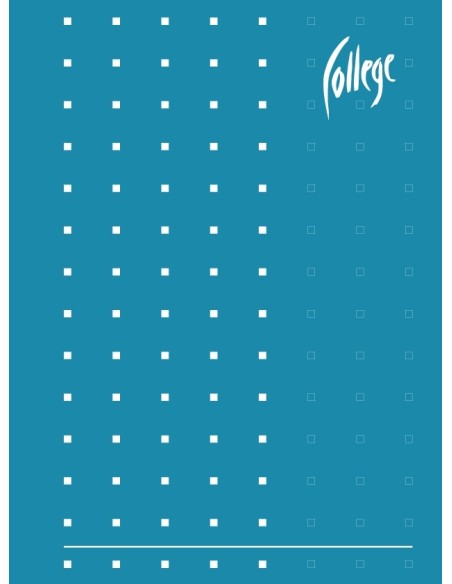 Notebook College Supreme A6/60sheets/lined, spiral on side