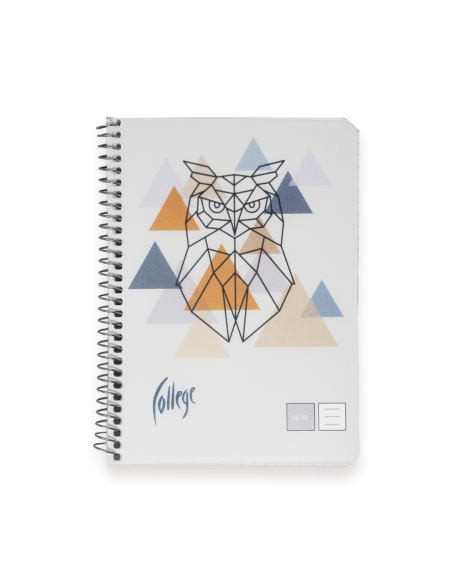 Notebook Smead VIP A6/48sh/ lined, spiral on side