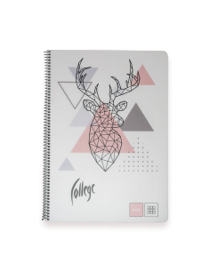 Notebook Smead VIP A4/48sh/ 5x5mm squared, spiral on side