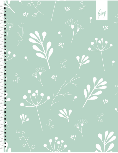 Notebook College Premium A5/80sh lined, spiral on side