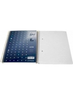 Notebook College A5/50sh/lined spiral on side 2