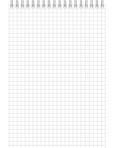 Spiraalplokk Waterproof Notebook A6 75x130mm 50l veekindel, ruuduline, spiraal ülal 2
