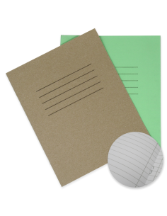 Exercise book KPF 12sh green 16 lines