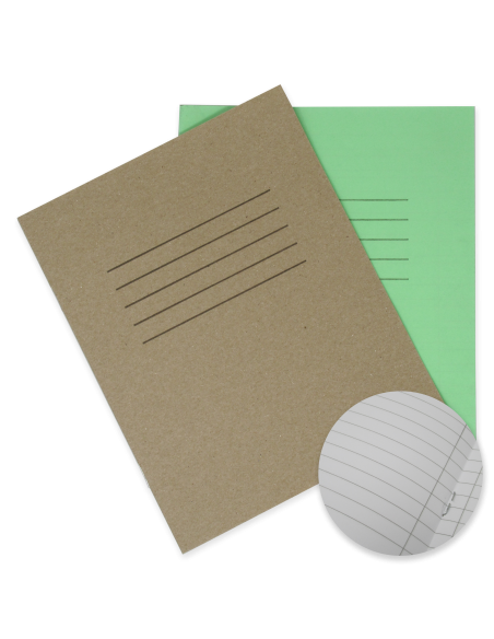 Exercise book KPF 12sh green 16 lines