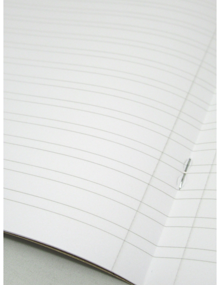 Exercise book KPF 12sh green, with guiding line