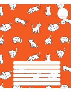 Exercise book LT with design 165x205/12 sheets, 6 mm lines/guiding line, 1 class 2