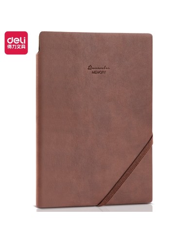 PU Leather Cover Notebook(Brown)