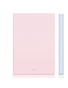 Leather Cover Notebook A5-96 sheets, 80gsm BLUE/GREEN/PINK