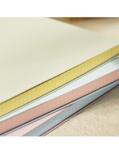 Leather Cover Notebook A5-96 Sheets, 80Gsm Blue