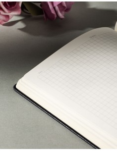 Märkmik DELI A5/120L ruut pu-kaaned 2