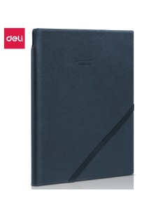 PU Leather Cover Notebook(Blue)