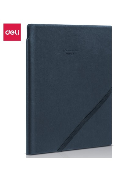 PU Leather Cover Notebook(Blue)