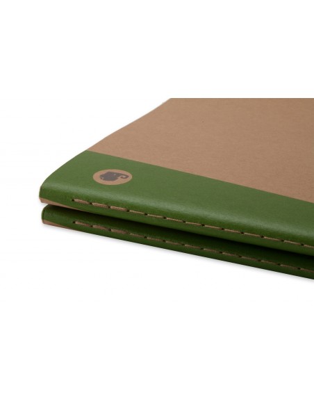 Märkmik Moleskine Evernote 9x14cm, jooneline, pehmed kaaned, 2tk/pk pruun