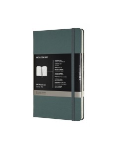 Märkmik Moleskine Professional 13x21cm roheline