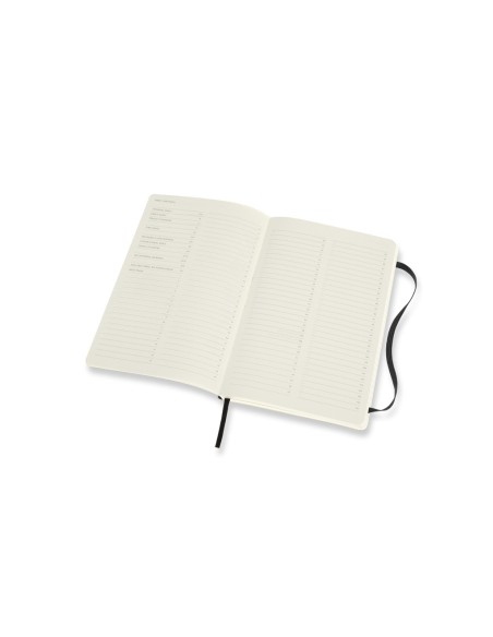 Märkmik Moleskine Pro 13x21cm, PRO, pehmed kaaned, must