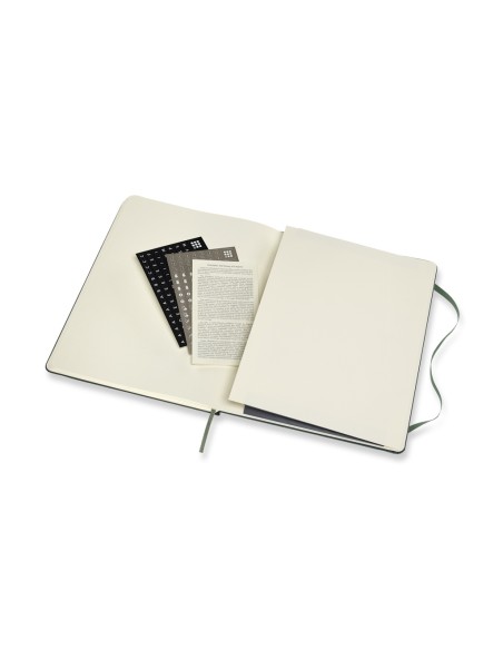 Märkmik Moleskine PRO Notebooks 19x25cm, pro, kõvad kaaned, roheline