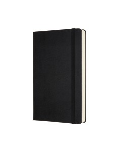 Märkmik Moleskine 13x21cm, täpiline, kõvad kaaned, must 2