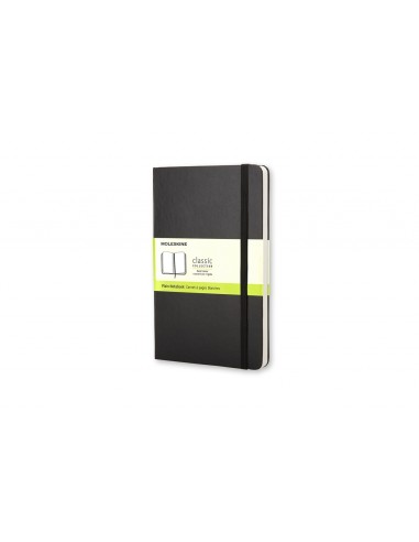 Märkmik Moleskine Classic 9x14cm, valge, kõvad kaaned, must