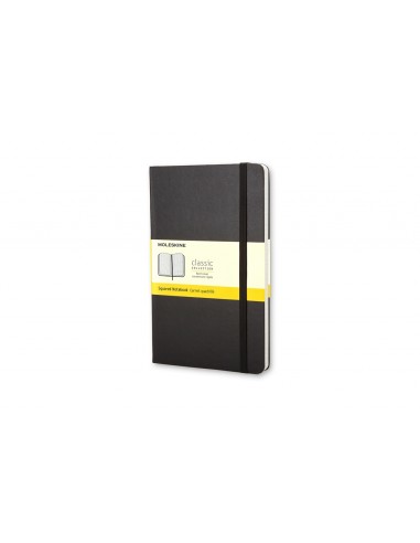 Märkmik Moleskine Classic 13x21cm, ruuduline, kõvad kaaned, must