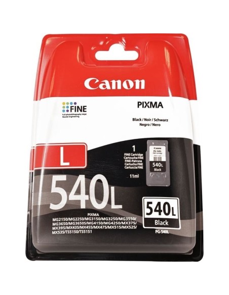 Tindikassett Canon PG-540L, Black, 11ml
