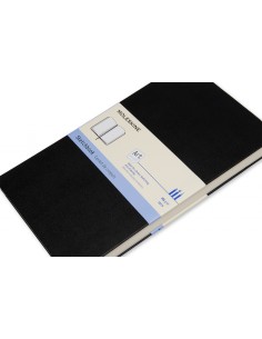 Märkmik Moleskine Sketchbooks 13x21cm, valge, kõvad kaaned, must 2