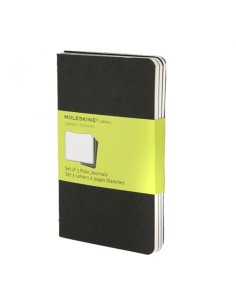Moleskine Cahier Journal Pocket Black Plain