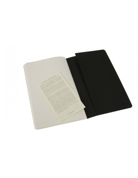 Moleskine Cahier Journal Large Black Ruled
