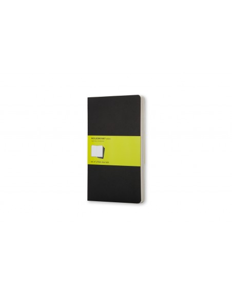 Moleskine Cahier Journal Large Black Plain