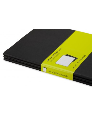 Märkmik Moleskine Cahier 13x21cm, valge, pehmed kaaned, must