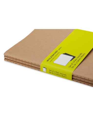 Moleskine Cahier Journal Large Kraft Brown Plain