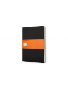 Märkmik Moleskine Cahier 19x25cm, jooneline, pehmed kaaned, must