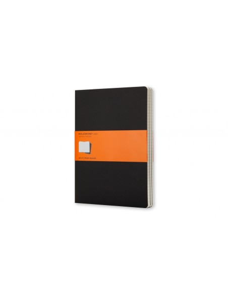 Märkmik Moleskine Cahier 19x25cm, jooneline, pehmed kaaned, must