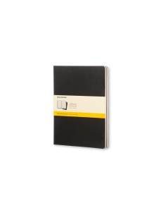 Märkmik Moleskine Cahier 19x25cm, ruuduline, pehmed kaaned, must