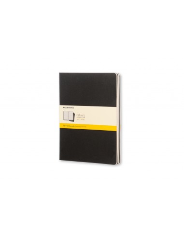 Märkmik Moleskine Cahier 19x25cm, ruuduline, pehmed kaaned, must