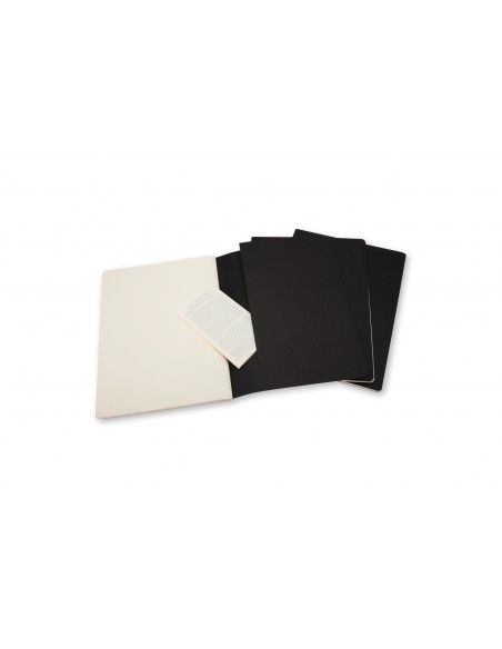 Moleskine Cahier Journal Extra Large Black Plain