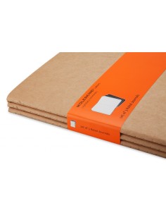 Moleskine Cahier Journal Extra Large Kraft Brown Ruled 2