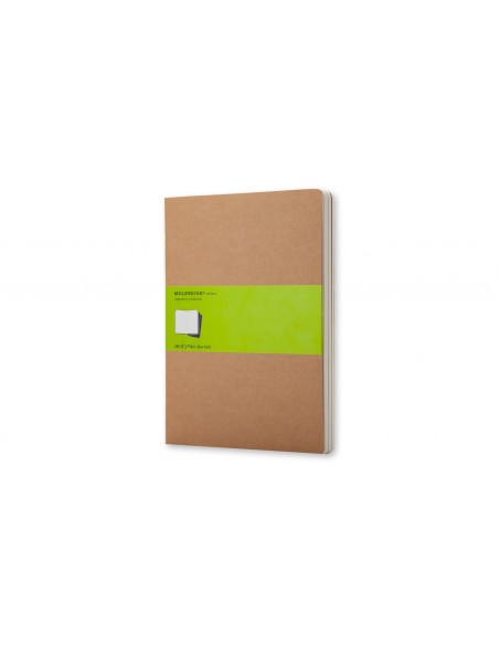 Moleskine Cahier Journal Extra Large Kraft Brown Plain