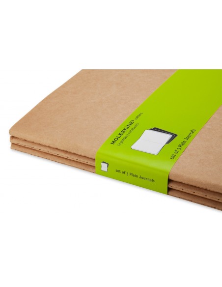 Moleskine Cahier Journal Extra Large Kraft Brown Plain