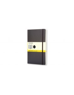 Märkmik Moleskine Classic 9x14cm, ruuduline, pehmed kaaned, must