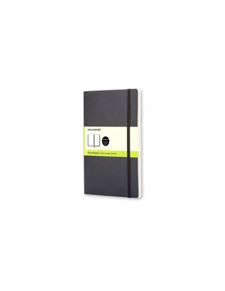 Märkmik Moleskine Classic 9x14cm, valge, pehmed kaaned, must