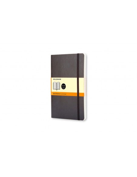 Moleskine Notebook Large Ruled Black Soft Cover