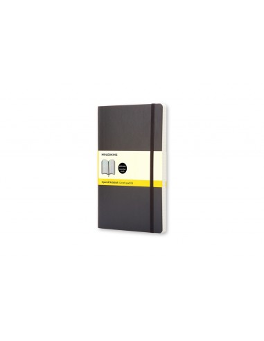 Märkmik Moleskine 13x21cm, ruuduline, pehmed kaaned, must
